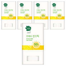 GREEN FINGER 綠手指 幼兒清新溫和防曬棒 SPF50+ PA++++, 15g, 5個