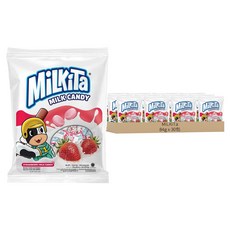 MiLKiTa 草莓風味牛奶軟糖, 84g, 30包