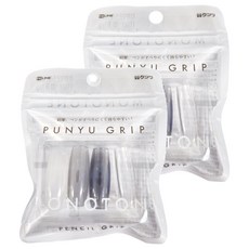 KUTSUWA HiLiNE 大人果凍握筆套 RB024A, 單色漸層色系, 2包