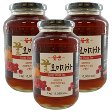 Kotsam 花泉 傳統茶 蜂蜜五味子茶, 超值大容量 家庭適用, 1kg, 1罐, 3罐