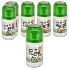 足好用 鞋腳除臭粉 天然消臭配方, 50g, 6瓶