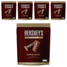 HERSHEY'S 好時 牛奶巧克力片 添加植物油, 153g, 5袋