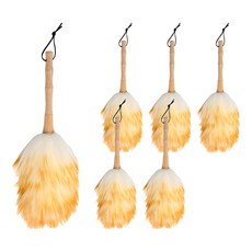 comet Home 羊毛除塵撢 S, 白色 + 棕色, 6支