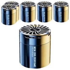 小麥購物 汽車香膏芳香瓶 S249, 桂花, 6個