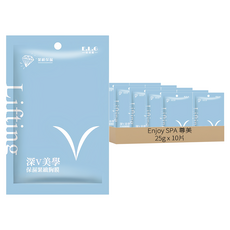 Enjoy SPA 尊美 深v美學保濕緊緻胸膜, 25g, 10片