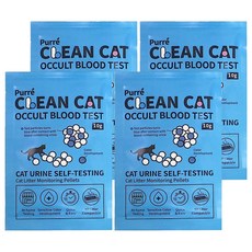 Purré Clean Cat 乾淨貓潛血檢測貓砂顆粒 10g, 無香, 4包