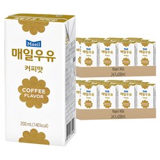 每日牛奶咖啡味，200mL (140 kcal), 48入