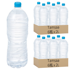 Tamsaa 礦泉水, 2L, 12瓶