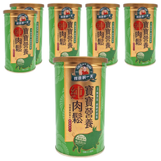 得意的一天 寶寶營養肉鬆香蔬配方, 添加番茄片、青菜蔬菜片, 適合1歲以上寶寶, 180g, 6罐