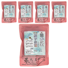 蔘大王 退火蓮子心茶包 特選五加 甘草, 6g, 10包, 5袋