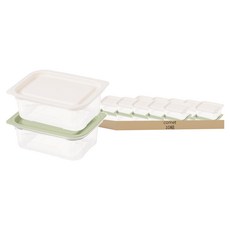 comet Kitchen 長方形保鮮盒, 2個容器 + 2個蓋子, 10組