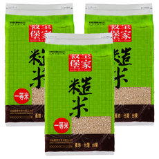 皇家穀堡 糙米, 花東的純淨滋味, 脫氧包裝, 保存米粒的原始風味, 一等米, 2.5kg, 3包