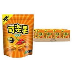 可樂果 豌豆酥 酷辣口味, 24g, 12包