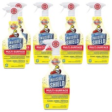 INVISIBLE SHIELD 奈米撥水亮光清潔劑 多用途抗菌除臭型, 740ml, 6瓶