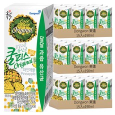 Dongwon 東遠 乳酸菌飲料 鳳梨風味, 45入, 190ml