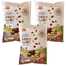 大嘟嘟 五色活力綜合果仁, 3個, 168g