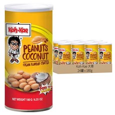 Koh-Kae 大哥 花生豆 椰漿味, 180g, 24罐