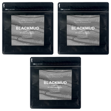 韓國 LINDSAY re:natural系列 黑泥軟膜粉 400g 深層清潔毛孔 控油調理, 1入, 3包