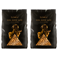 Italwax ​義朵熱蠟 全身用硬蠟豆 克麗奧佩特拉全身熱蠟, 1kg, 2包