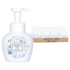 BOUQUET GARNI 溫和香水泡沫洗手慕斯 嬰兒爽身粉香 250ml 寶寶洗手乳 溫和清潔 呵護肌膚, 15瓶