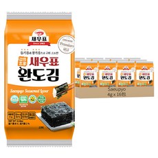 Saeupyo 莞島海苔, 4g, 16包