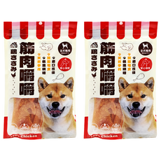 筋肉嚼嚼 雞腿肉片, 雞肉, 2包, 90g