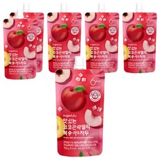 sugarlolo 蒟蒻果凍飲 水蜜桃&李子口味, 150g, 6個