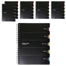 morning glory 8000 PP Prima筆記本, 6本, 顏色隨機