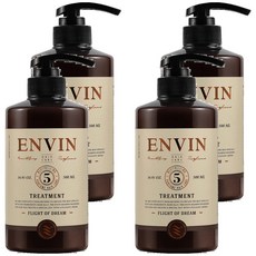 ENVIN 蛋白質香氛護髮乳 Flight Of Dream 賦活護髮, 500ml, 4瓶