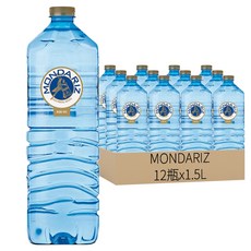 MONDARIZ 西班牙天然礦泉水，口感細緻，原裝進口, 1.5L, 12瓶