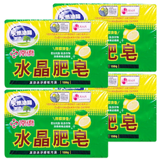 南僑水晶 檸檬皂, 150g, 4個