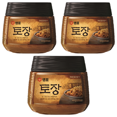 Sempio 膳府 傳統陳年大醬，自然發酵，韓式傳統醬料, 900g, 3罐