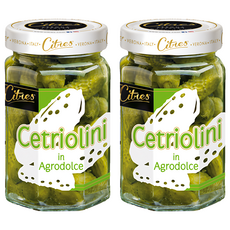 Citres Cetriolini 醃製小黃瓜, Agrodolce 義大利風味, 290g, 2罐