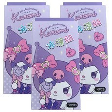 Sanrio 三麗鷗 冰涼貼 酷洛米 帕洽狗兩種款式隨機出貨, 10片, 3盒
