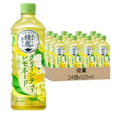 綾鷹 綠茶檸檬蜜茶, 24個, 525ml