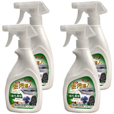 Klean J 可立潔 萬能去污達人, 專除各種黏膩油污、膠質碳黑, 450g, 4瓶