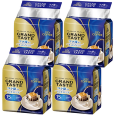 KEY COFFEE 深焙濾掛研磨隨身包 藍, 6g, 15個裝, 4包