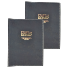 Raymay 藤井 30孔PVC製資料夾 A4, 藍色, 2本