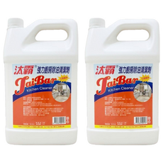 TaiBar 汰霸 強力廚房除油清潔劑, 4kg, 2桶