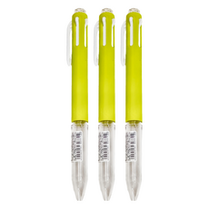 Pentel 飛龍文具 i+五色筆 BGH5-K, 黃綠色, 3支