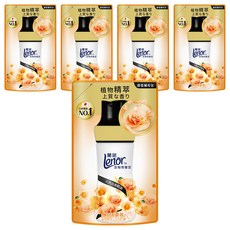 Lenor 蘭諾 衣物芳香豆 甜柔麝香 補充包, 5包, 440ml