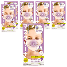 COGIT 口罩爽快貼片 兒童 葡萄 直徑1.6 x 0.5cm 10片, 6盒