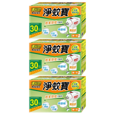 速必效 無味型電熱淨蚊寶 40ml + 加熱器, 3組, 156g