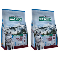 WASATCH 瓦莎奇 全齡犬 原生犬糧裹凍乾, 3kg, 2袋, 3種魚肉(鱈 + 鮭 + 鮪)