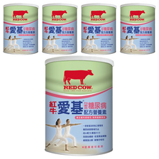 RED COW 紅牛 愛基均衡及糖尿病配方營養素, 900g, 5罐