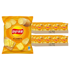 Lay's 樂事 洋芋片 瑞士香濃起司, 34g, 24包