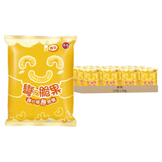 乖乖 彎的脆果 煉乳口味, 40g, 12包