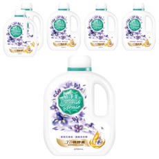 植淨美 濃縮洗衣精 鳶尾花香氛, 2.25L, 6桶