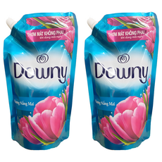 Downy 柔軟精補充包 原味-天藍 800ml, 2包