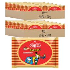 統一 統一麵 蔥燒牛肉風味 90g, 60包